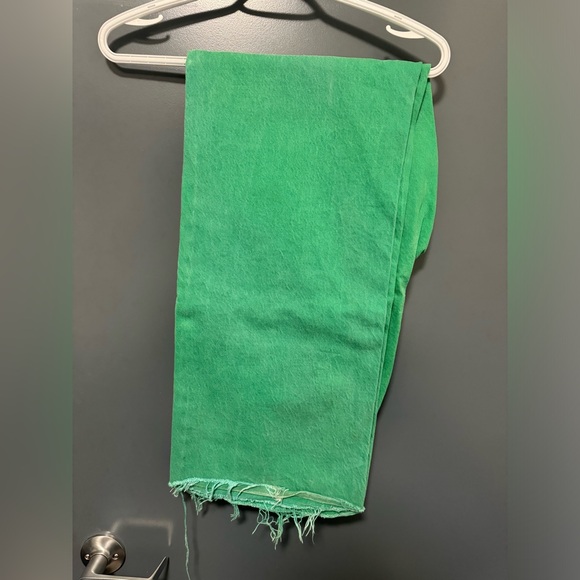 Green jeans, size 10, Zara - Picture 2 of 3